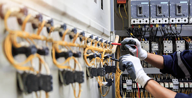Professional Electrician technician working in Canton Valley, CT